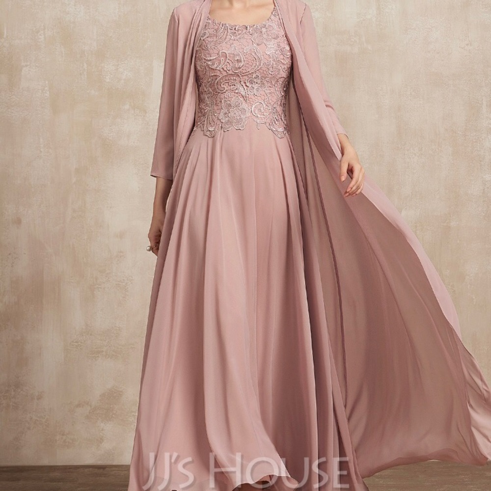 JJ’s house mother of the bride dress dusty rose, size 6, Brand New
